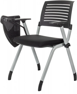 Стул Бюрократ X-Click-PP черный со столиком на ножках металл серый, купить в Сыктывкаре