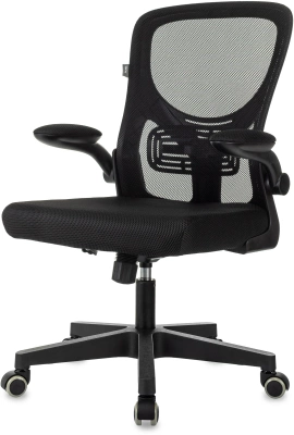 Кресло Бюрократ MC-101 черный TW-01 TW-11 сетка/ткань крестов. пластик, купить в Сыктывкаре