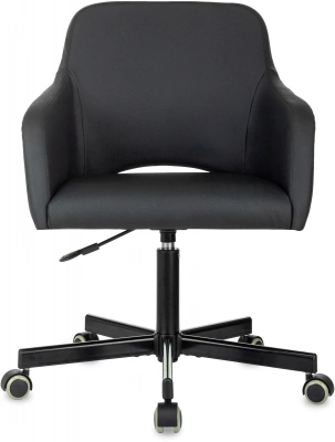 Кресло Бюрократ CH-380M черный экокожа крестов. металл, купить в Сыктывкаре