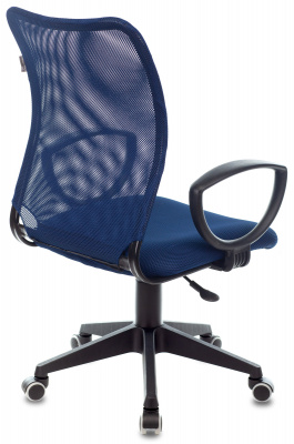 Кресло Бюрократ CH-599AXSN темно-синий TW-05N сиденье темно-синий TW-10N крестов. пластик, купить в Сыктывкаре