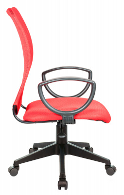 Кресло Бюрократ CH-599AXSN красный TW-35N сиденье красный TW-97N сетка/ткань крестов. пластик, купить в Сыктывкаре