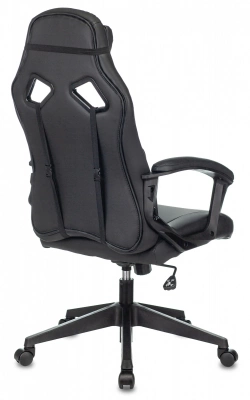 Кресло игровое Zombie Driver черный/желтый экокожа с подголов. крестов. пластик, купить в Сыктывкаре