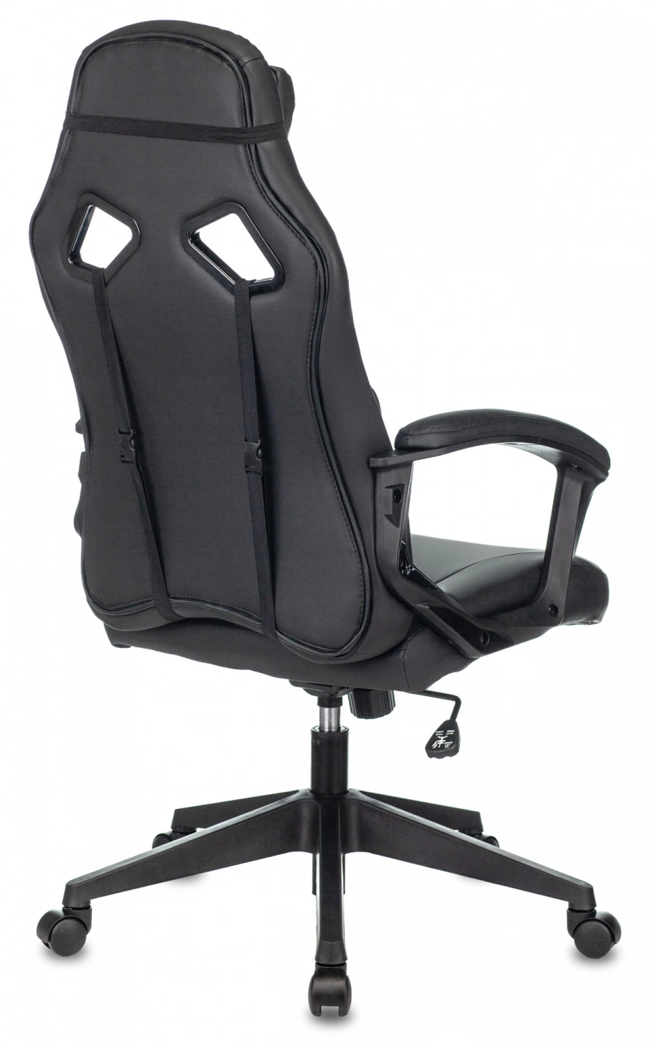 Кресло игровое Zombie Driver черный/желтый экокожа с подголов. крестов. пластик, купить в Сыктывкаре