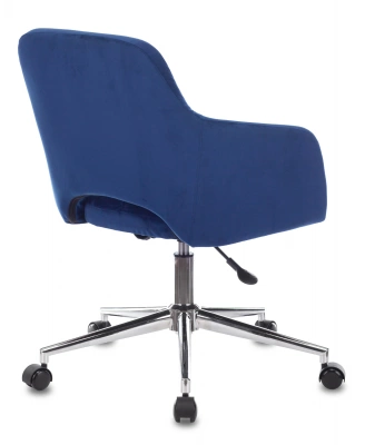 Кресло Бюрократ CH-380SL сапфировый Italia 17 крестов. металл хром, купить в Сыктывкаре