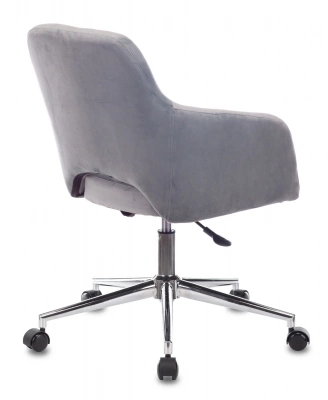 Кресло Бюрократ CH-380SL серая жемчужина Italia 26 крестов. металл хром, купить в Сыктывкаре