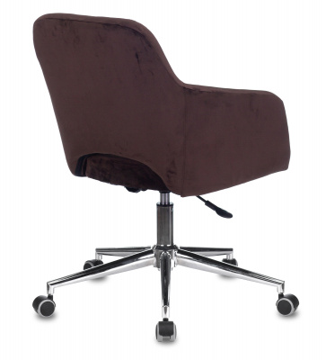 Кресло Бюрократ CH-380SL мокко Italia 6 крестов. металл хром, купить в Сыктывкаре