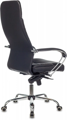 Кресло эргономичное Бюрократ CH-609SL/ECO черный экокожа крестов. металл хром, купить в Сыктывкаре