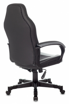 Кресло игровое Zombie GAME 17 черный/серый ткань/эко.кожа крестов. пластик, купить в Сыктывкаре