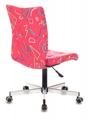 Кресло Бюрократ CH-330M малиновый Sticks 05 крестов. металл хром, купить в Сыктывкаре