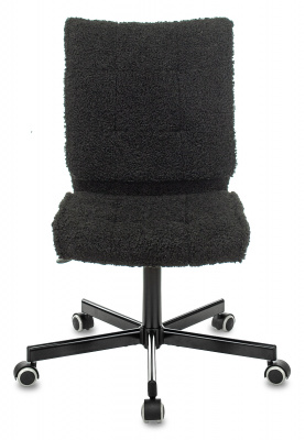 Кресло Бюрократ СН-330М черный экомех крестов. металл черный, купить в Сыктывкаре