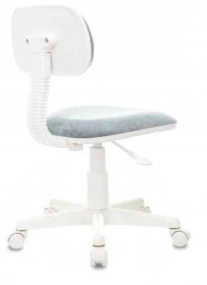 Кресло детское Бюрократ CH-W201NX серо-голубой Light-28 крестов. пластик белый пластик белый, купить в Сыктывкаре