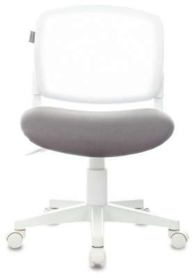 Кресло детское Бюрократ CH-W296NX белый TW-15 сиденье серый Neo Grey сетка/ткань крестов. пластик белый пластик белый, купить в Сыктывкаре