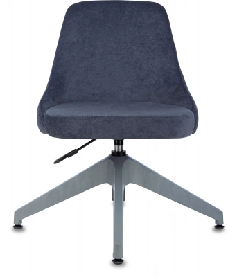 Кресло Бюрократ CH-340GLZ синий Light-27 крестов.4-луч. пластик пластик серый, купить в Сыктывкаре