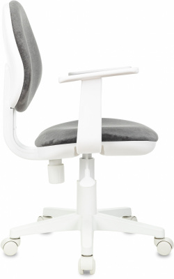 Кресло детское Бюрократ CH-W356AXSN серый Light-19 крестов. пластик пластик белый, купить в Сыктывкаре