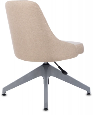 Кресло Бюрократ CH-340GLZ бежевый 38-402 крестов.4-луч. пластик пластик серый, купить в Сыктывкаре