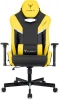 Кресло игровое Knight Thunder 5X черный/желтый экокожа крестов. металл, купить в Сыктывкаре