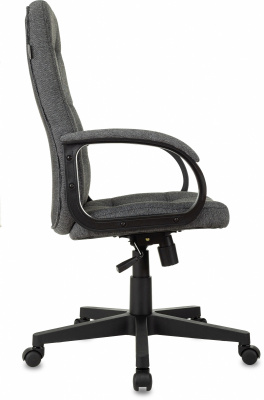 Кресло руководителя Бюрократ CH 002 Fabric серый 3C1 крестов. пластик, купить в Сыктывкаре