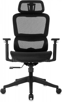 Кресло эргономичное Бюрократ 831 черный сетка с подголов. крестов. пластик, купить в Сыктывкаре