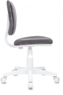 Кресло детское Бюрократ CH-W204NX серый Italia 26 крестов. пластик пластик белый, купить в Сыктывкаре