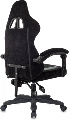 Кресло игровое Knight Wolf черный/серый крестов. пластик, купить в Сыктывкаре