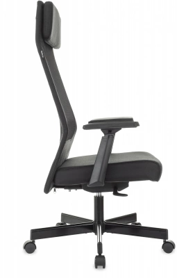 Кресло эргономичное Бюрократ T-995 черный TW-01 сетка/ткань крестов. металл черный, купить в Сыктывкаре