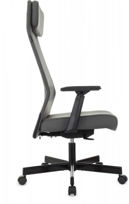 Кресло эргономичное Бюрократ T-995 серый TW-04 Neo Grey сетка/ткань с подголов. крестов. металл черный, купить в Сыктывкаре