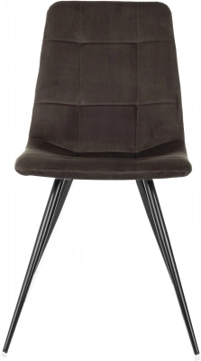 Стул для дома Бюрократ CH-K1_4 комплект 4шт коричневый Holland 74 металл черный на ножках (CH-K1_1/HL74_4), купить в Сыктывкаре