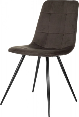 Стул для дома Бюрократ CH-K1_4 комплект 4шт коричневый Holland 74 металл черный на ножках (CH-K1_1/HL74_4), купить в Сыктывкаре