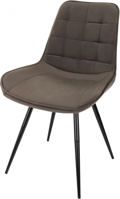 Стул для дома Бюрократ CH-K2_4 комплект 4шт коричневый Holland 74 металл черный на ножках (CH-K2_1/HL74_4), купить в Сыктывкаре