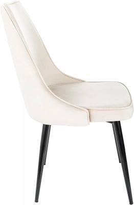 Стул для дома Бюрократ CH-K4 бежевый Holland 06 металл черный на ножках (CH-K4_1/HL07), купить в Сыктывкаре