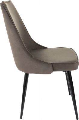 Стул для дома Бюрократ CH-K4 коричневый Holland 74 металл черный на ножках (CH-K4_1/HL74), купить в Сыктывкаре