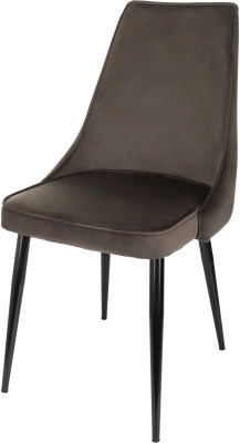 Стул для дома Бюрократ CH-K4_2 комплект 2шт коричневый Holland 74 металл черный на ножках (CH-K4_1/HL74_2), купить в Сыктывкаре