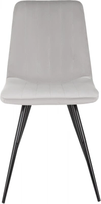 Стул для дома Бюрократ CH-K6_4 комплект 4шт св.серый Holland 09 металл черный на ножках (CH-K6_1/HL09_4), купить в Сыктывкаре