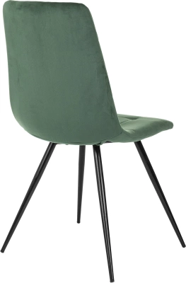 Стул для дома Бюрократ CH-K1 зеленый Holland 30 металл черный на ножках (CH-K1_1/HL30), купить в Сыктывкаре