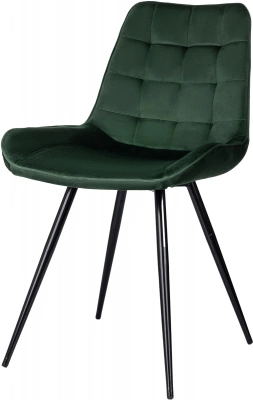 Стул для дома Бюрократ CH-K2 зеленый Holland 30 металл черный на ножках (CH-K2_1/HL30), купить в Сыктывкаре