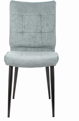 Стул для дома Бюрократ CH-K10 серо-голуб. Light 28 металл черный на ножках (CH-K10_1/LT28), купить в Сыктывкаре