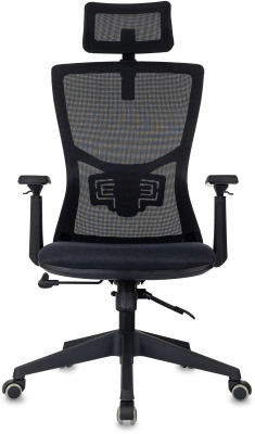 Кресло эргономичное Бюрократ MC-811-H черный Elastic-102 сетка/ткань крестов. пластик, купить в Сыктывкаре