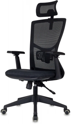 Кресло эргономичное Бюрократ MC-811-H черный Elastic-102 сетка/ткань крестов. пластик, купить в Сыктывкаре