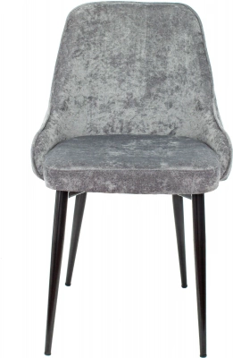 Стул для дома Бюрократ CH-K3_2 комплект 2шт серый Light 19 металл черный на ножках (CH-K3_1/LT19_2), купить в Сыктывкаре