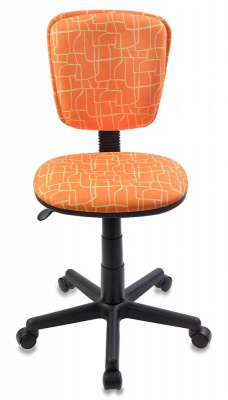 Кресло детское Бюрократ CH-204NX оранжевый жираф крестов. пластик, купить в Сыктывкаре