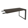 Onix Direct Брифинг-приставка на О-образном м/к O.MO-BR-13 Дуб Мали/Металл Антрацит 1380*720*750