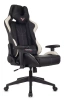 Кресло игровое Zombie VIKING 5 AERO черный/белый экокожа с подголов. крестов. пластик
