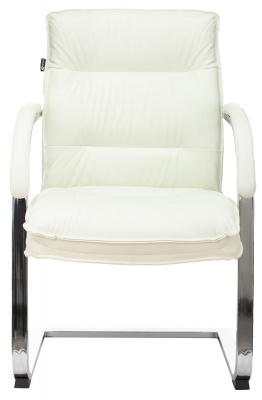 Кресло Бюрократ T-9927SL-LOW-V слоновая кость кожа низк.спин. полозья металл хром — фото, характеристики, наличие в Сыктывкаре