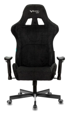 Кресло игровое Zombie VIKING KNIGHT Fabric черный Light-20 с подголов. крестов. металл — фото, характеристики, наличие в Сыктывкаре