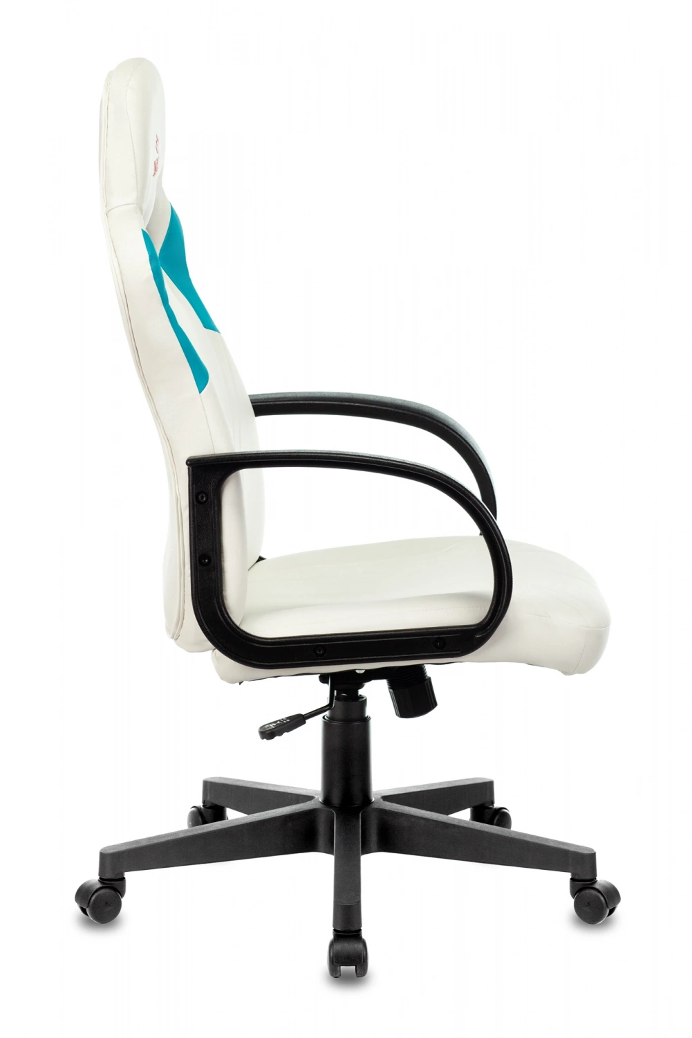 Кресло игровое Zombie RUNNER белый/голубой экокожа крестов. пластик — фото, характеристики, наличие в Сыктывкаре