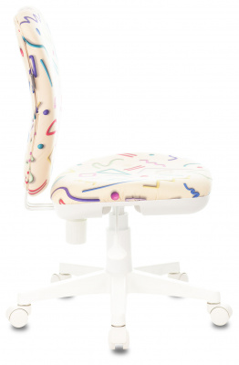 Кресло детское Бюрократ KD-W10 песочный Sticks 02 крестов. пластик пластик белый — фото, характеристики, наличие в Сыктывкаре