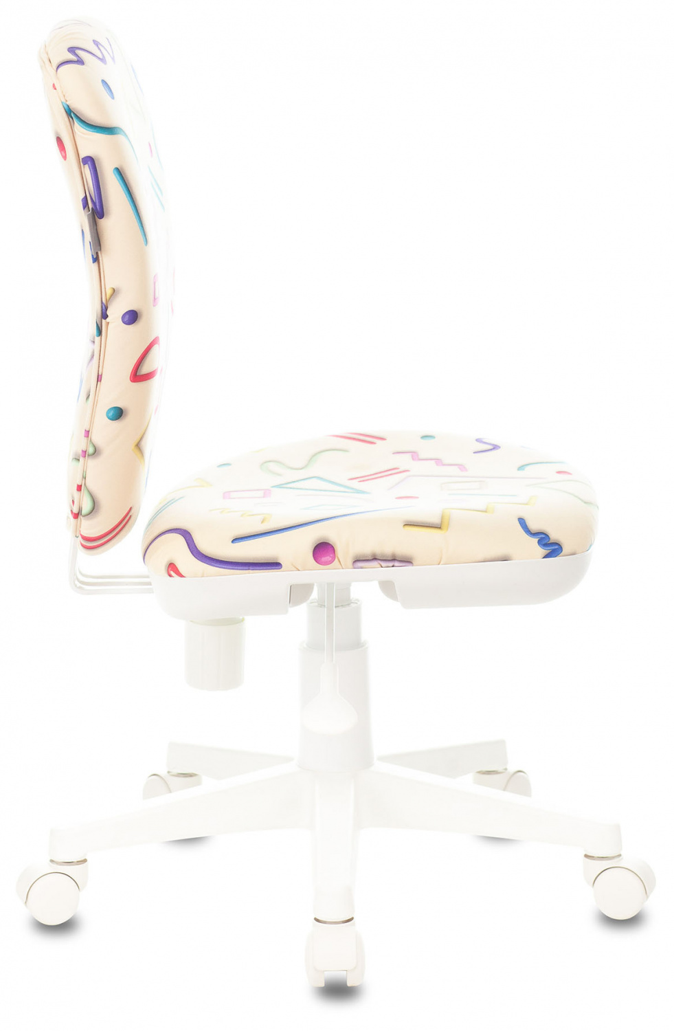 Кресло детское Бюрократ KD-W10 песочный Sticks 02 крестов. пластик пластик белый — фото, характеристики, наличие в Сыктывкаре