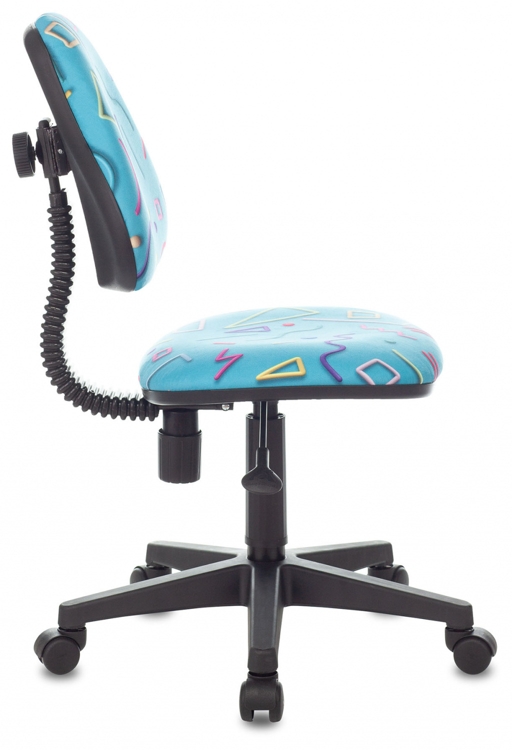 Кресло детское Бюрократ KD-4 голубой Sticks 06 крестов. пластик — фото, характеристики, наличие в Сыктывкаре