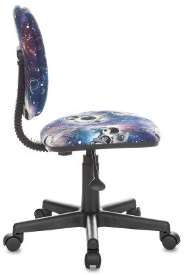 Кресло детское Бюрократ CH-204NX синий космопузики крестов. пластик — фото, характеристики, наличие в Сыктывкаре