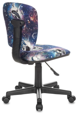 Кресло детское Бюрократ CH-204NX синий космопузики крестов. пластик — фото, характеристики, наличие в Сыктывкаре